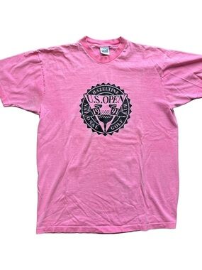 Anvil Pink U.S. Open Hazeltine 1991 Graphic Tee